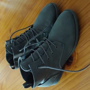 COPY - Size 7.5 Ankle Boots Khaki color